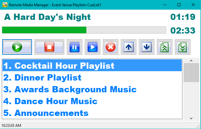 Figure 3. RMM Tool - Locked User Interface 