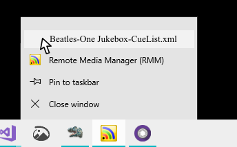 Figure 1. Program Icon on Windows Taskbar 