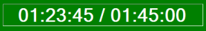 Figure 6. Play Position Readout - Custom Width