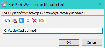 Figure 1. File Entry Dialog