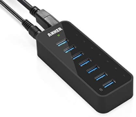 USB Hub with power adapter