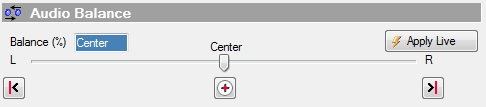 Figure 1. Audio Balance Control