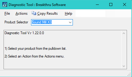 Figure 1. Application Diagnostic Tool