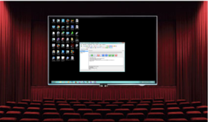 Windows Desktop on Theater Display